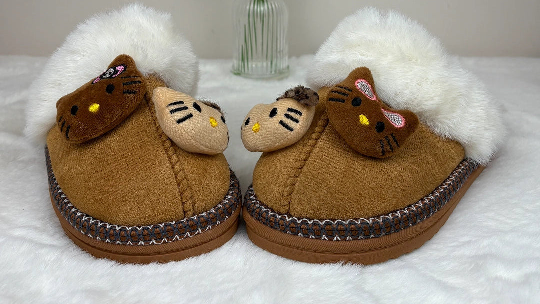 Kitty Slipperz - Kitty Slipperz - Kittyslipperz.com - 3-4 / 5.5-7 / 36-37 - Kitty Slipperz - https://kittyslipperz.com/products/kitty-slipperz -